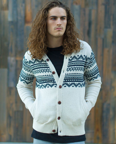 Rose Pistol Baja Hooded Cardigan