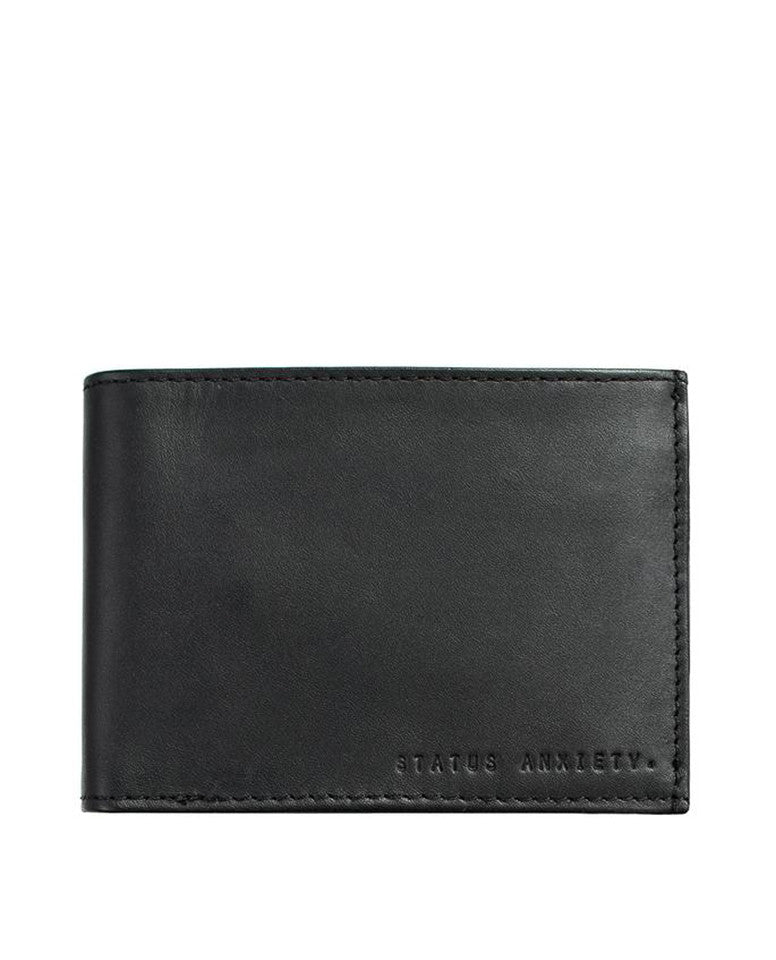 Status Anxiety Noah Wallet Black