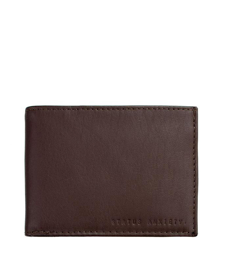 Status Anxiety Noah Wallet Chocolate Status Anxiety Noah Wallet Chocolate