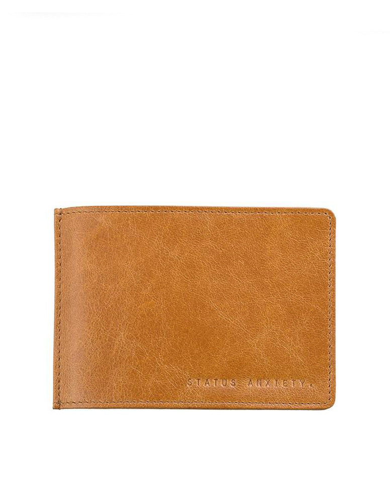 Status Anxiety Perez Money Clip Wallet Tan Status Anxiety Perez Money Clip Wallet Tan