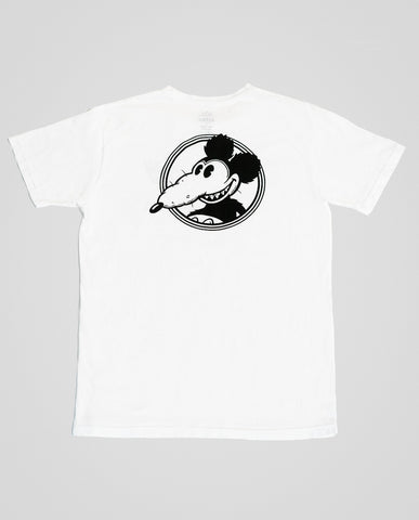 Altru Mickey Rat Graphic Tee White