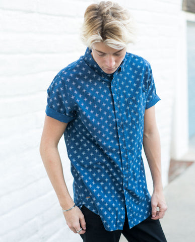 Astrneme Equator Short Sleeve Buttonup