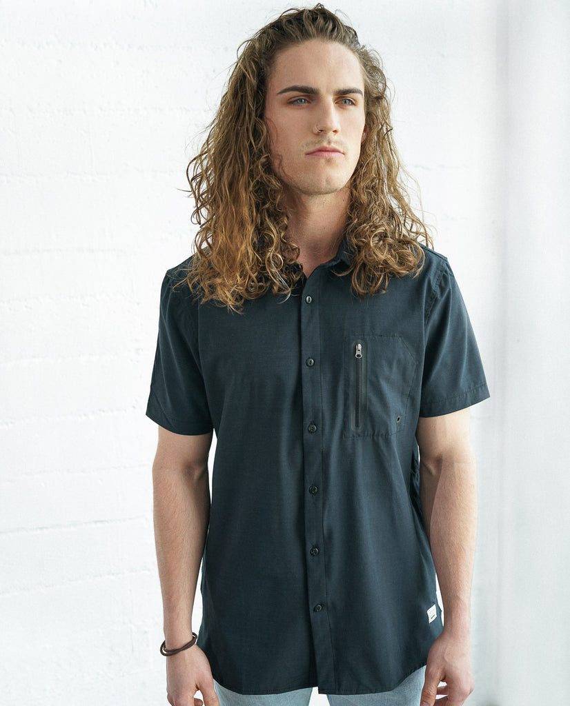 Astrneme Get Wet S/S Hydro Woven Shirt Astrneme Get Wet S/S Hydro Woven Shirt