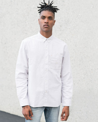 SLVDR Bedford Sand Buttonup