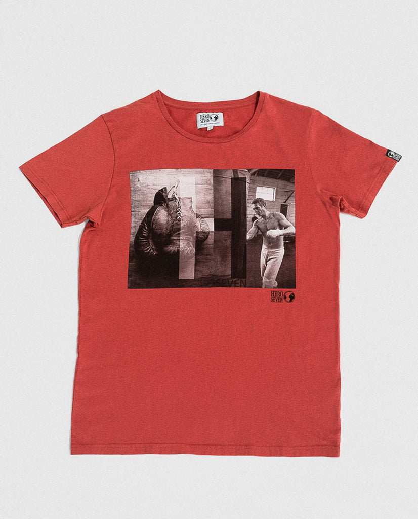 Hero Seven McQueen Graphic Tee Red