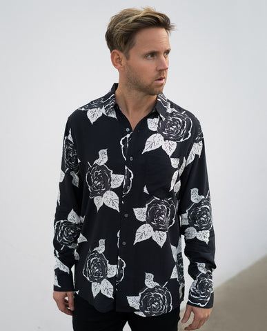 Neuw Black Rose LS Shirt