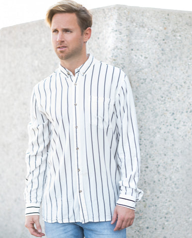 Neuw Stripe LS Buttonup Shirt