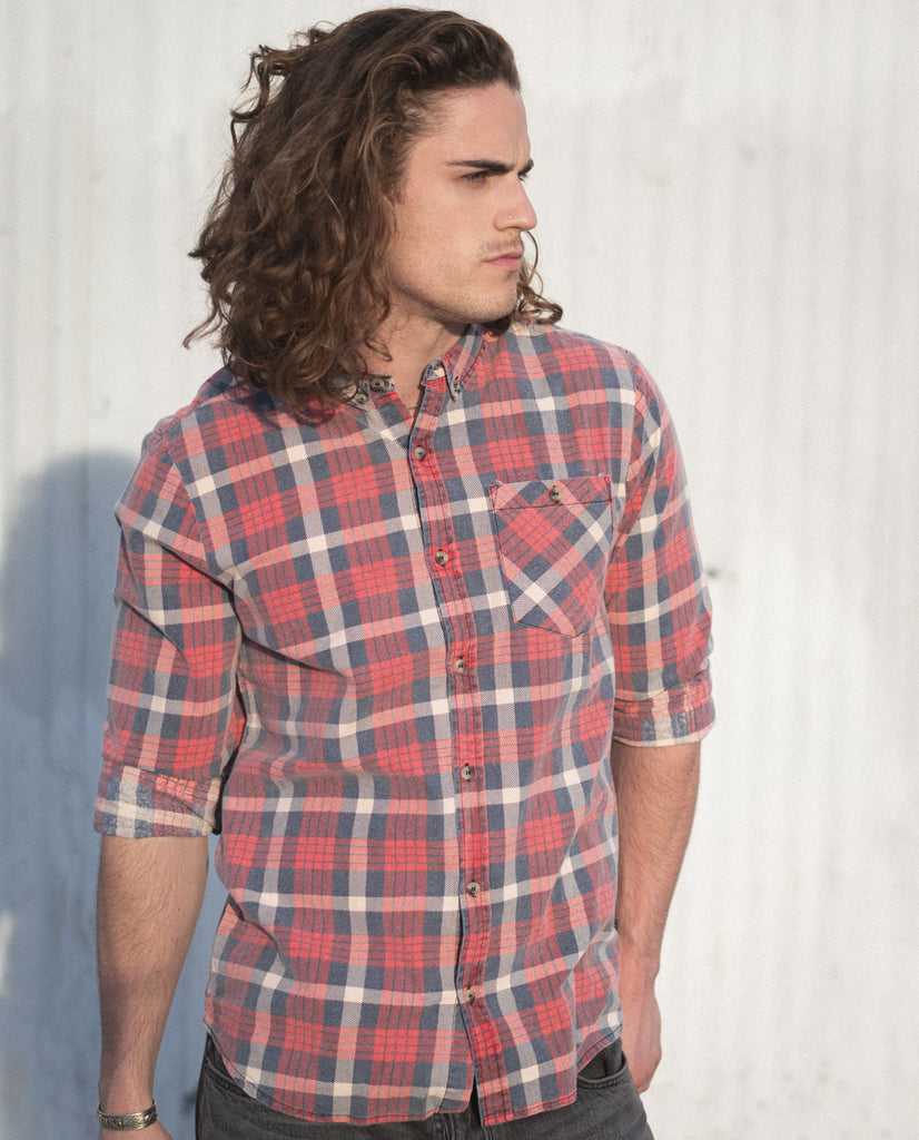 Rollas Tradie Marlboro Check Shirt