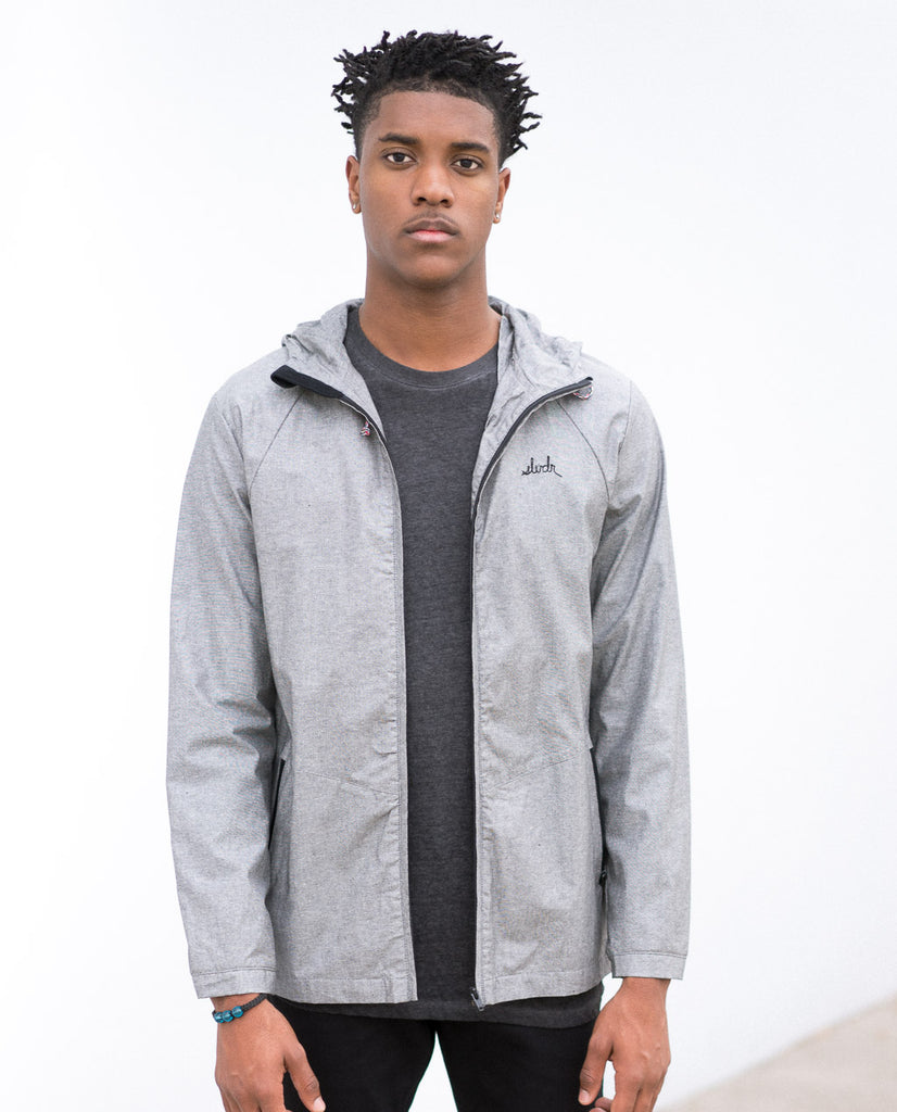 SLVDR Chambray Jacket Charcoal