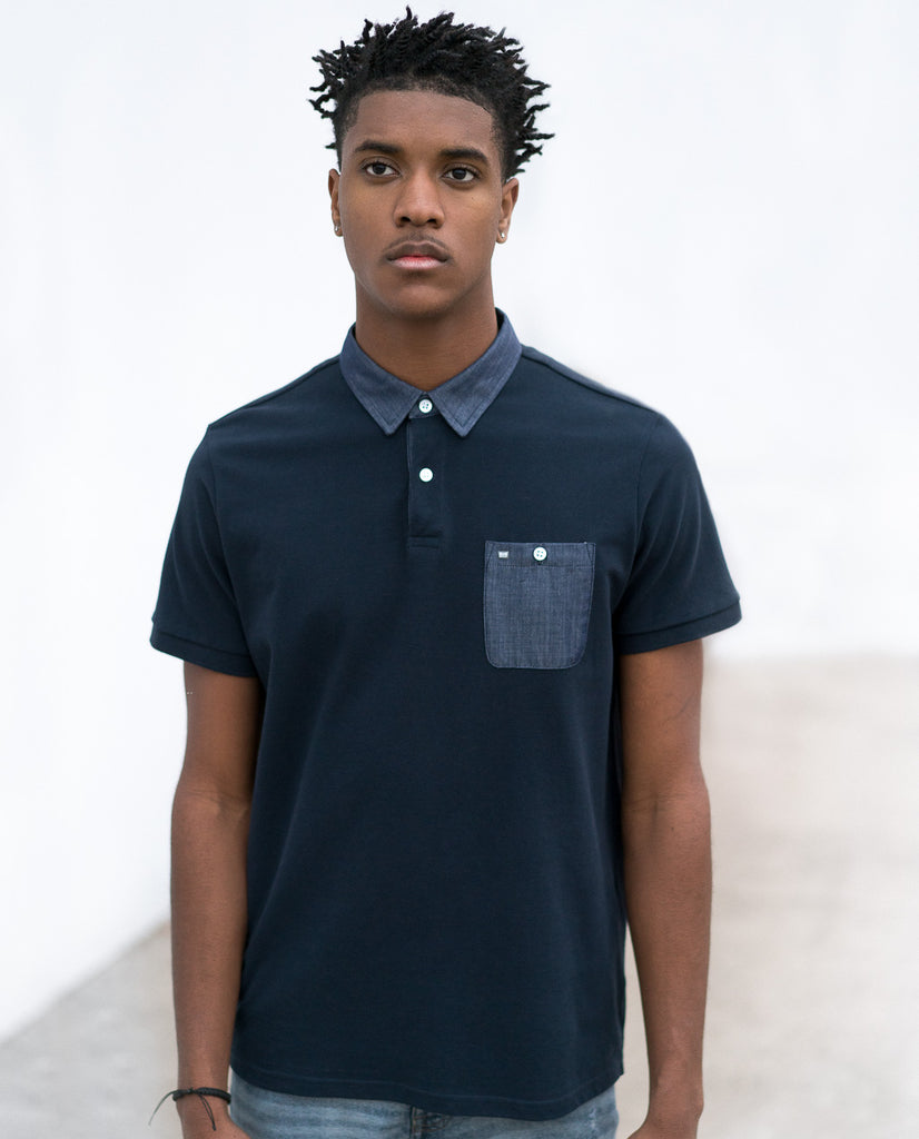 WEEKEND OFFENDER COLLAR POCKET TEE