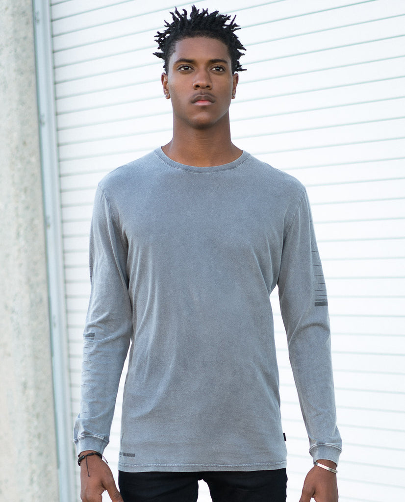 nANA jUDY Pact LS Tee Acid Grey nANA jUDY Pact LS Tee Acid Grey