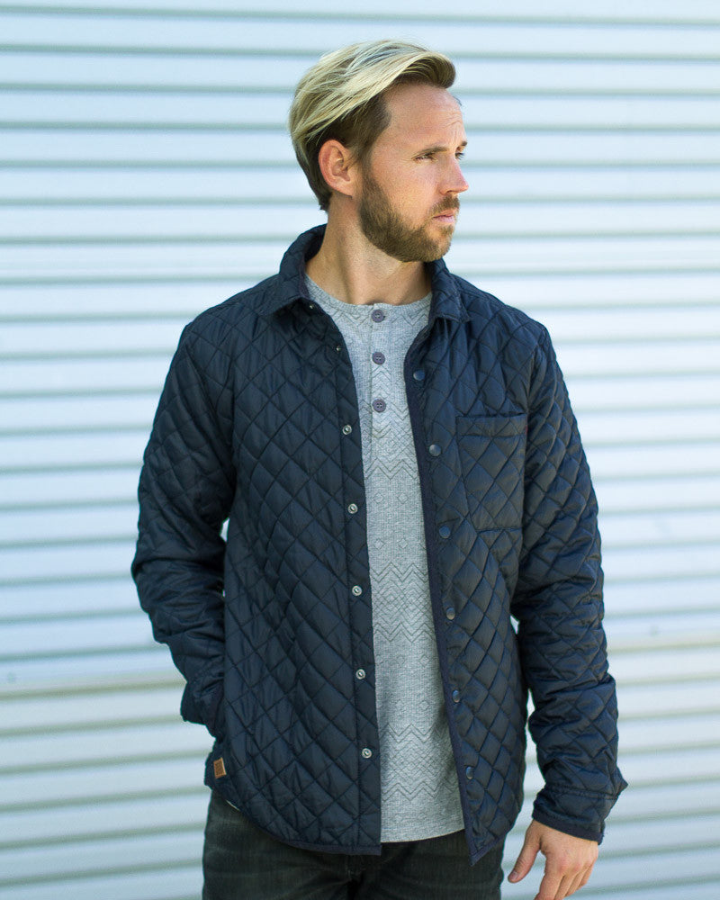 Lightweight Navy Quilted Jacket Lightweight Navy Quilted Jacket