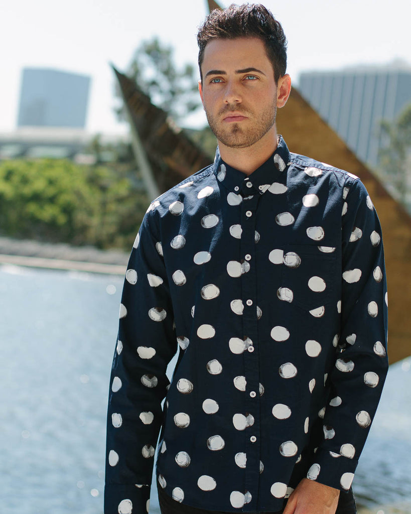 Oxford Lads Imperfect Circle Buttonup Oxford Lads Imperfect Circle Buttonup