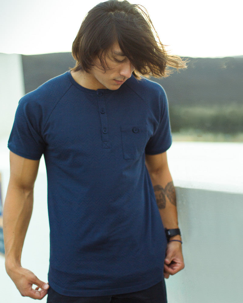 SLVDR Pass SS Indigo Tee SLVDR Pass SS Indigo Tee
