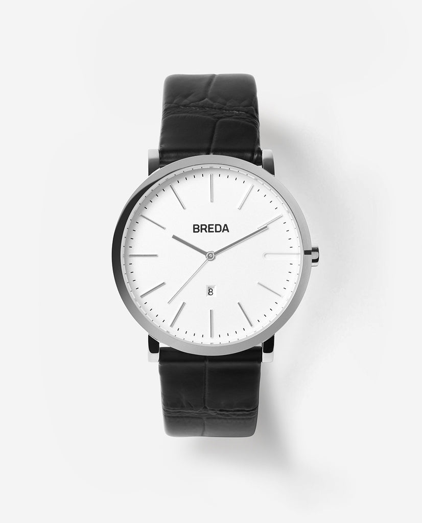 BREDA BREUER  Silver / Black Watch BREDA BREUER  Silver / Black Watch