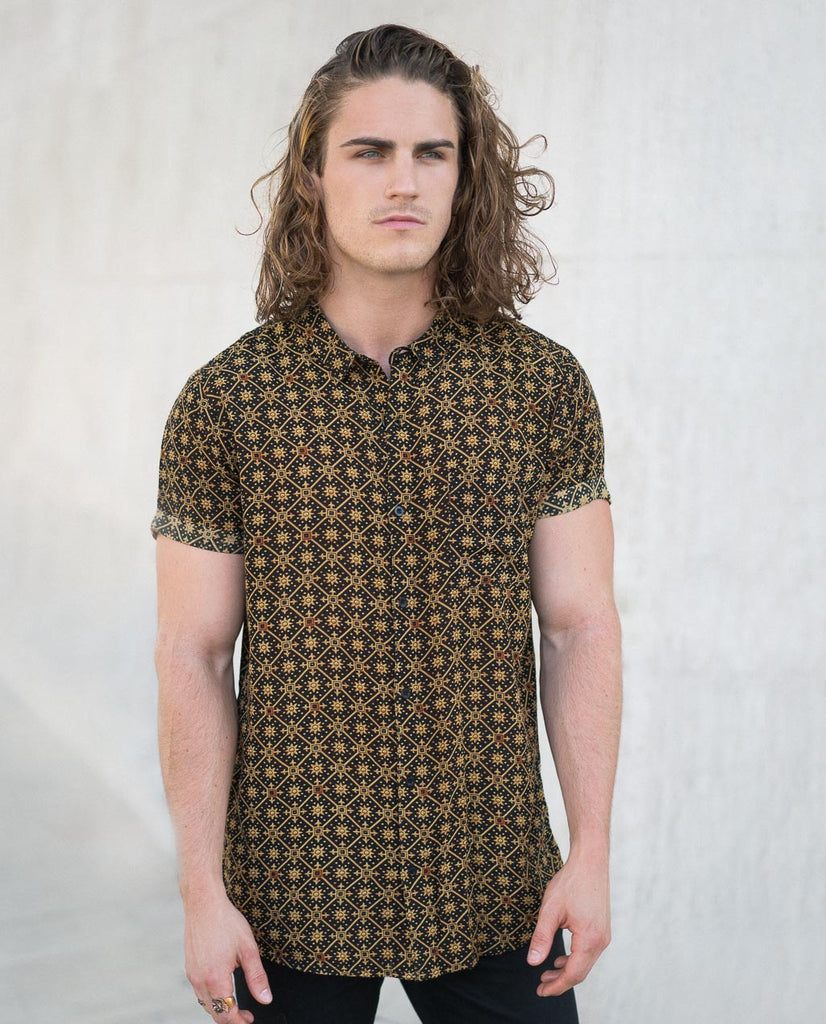 Rollas Sun Warrior Beach Boy Shirt Rollas Sun Warrior Beach Boy Shirt