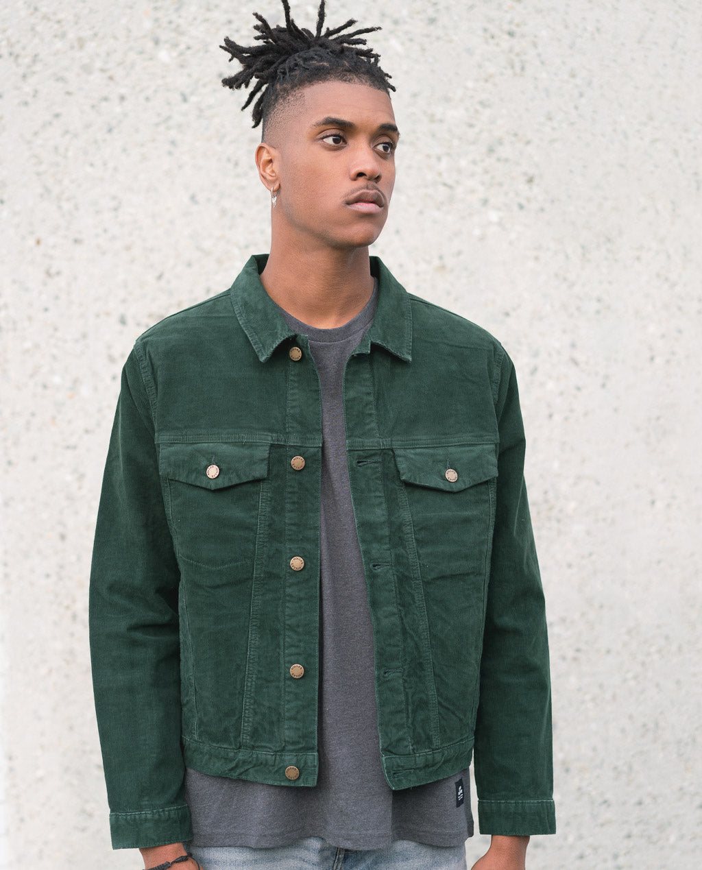 Green Denim Jacket with Jacket Summer Outfits For Men (2 ideas & outfits) |  Lookastic